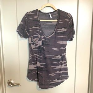 Z supply camo v-neck